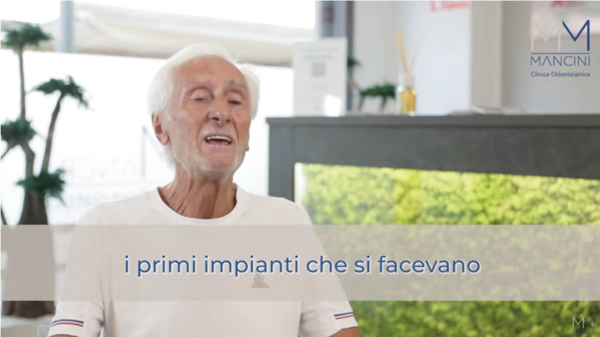 Video Testimonianza Implantologia a Carico Immediato